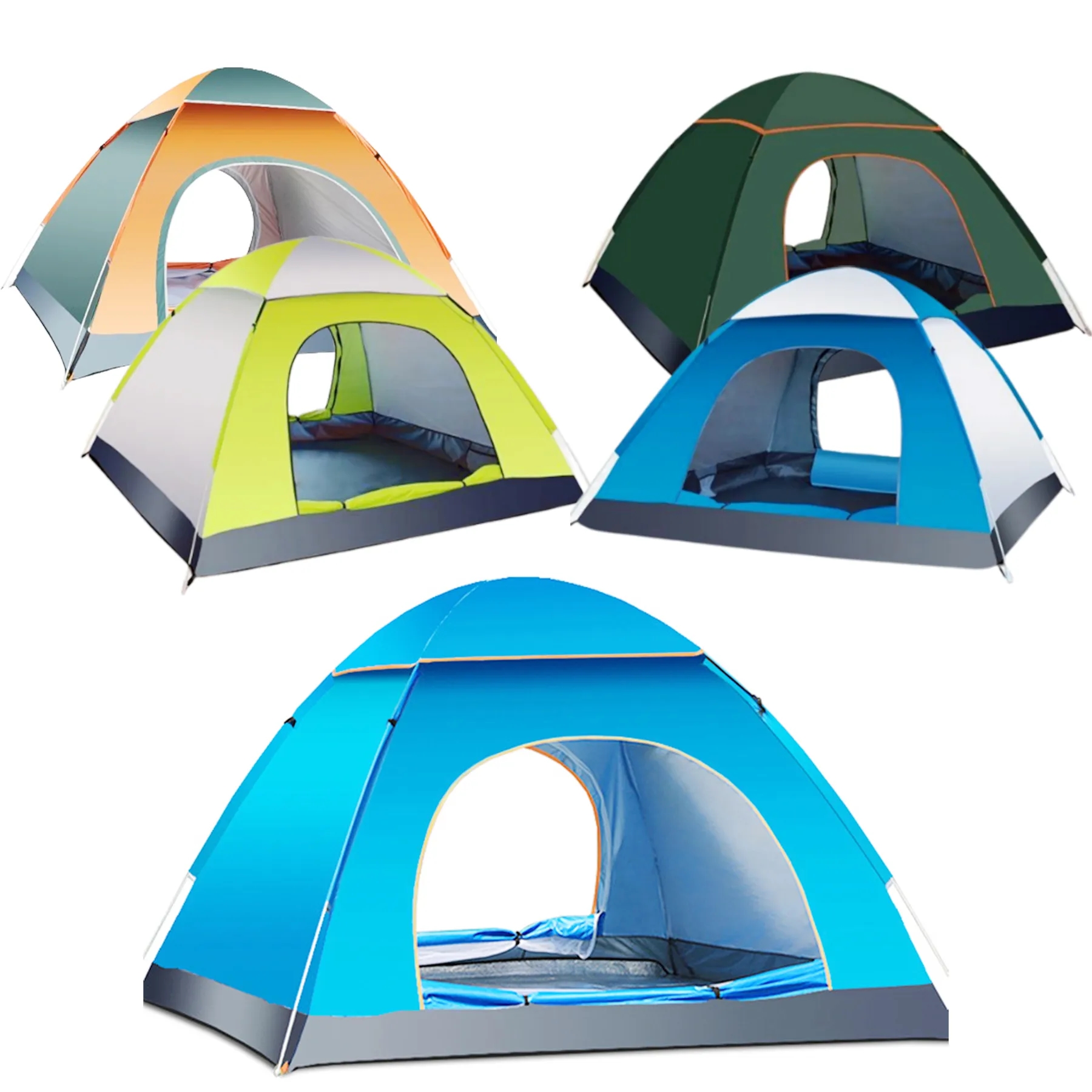 Instant Automatic Pop Up Camping Tent 3-4 Person 4