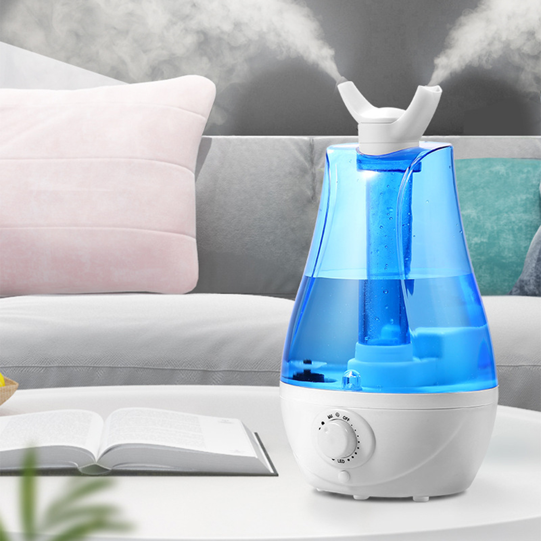 Safe LED Ultrasonic Humidifier 3