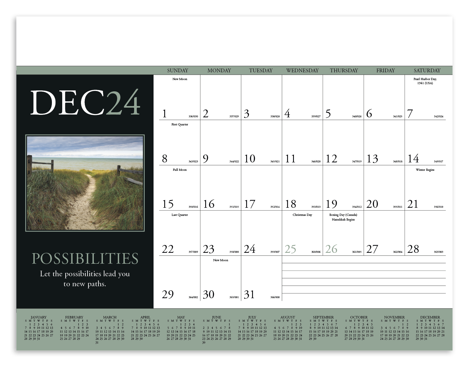 Triumph® Calendars Motivations Desk Pad 6