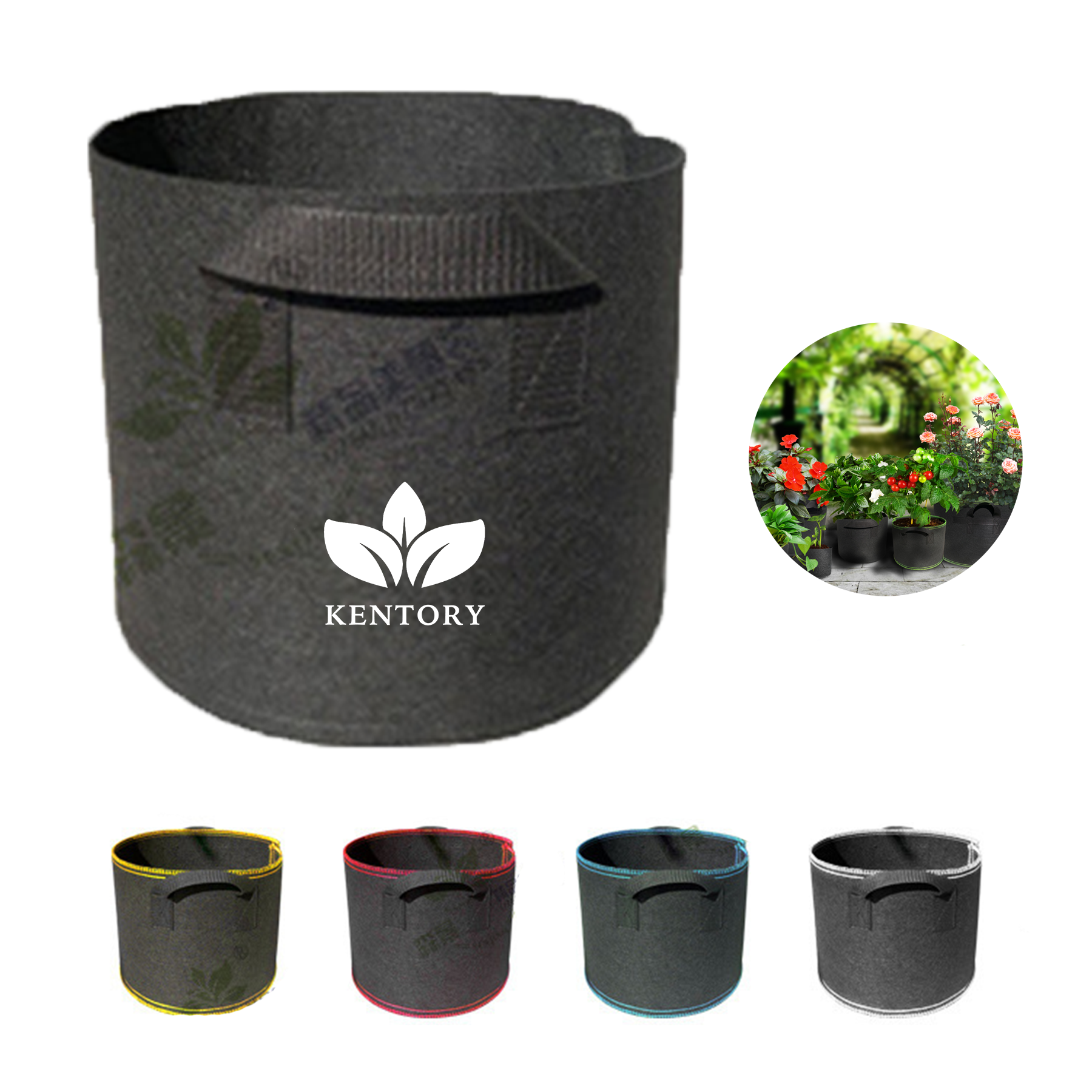 15 Gallon Plant Grow Bags With Handles 2