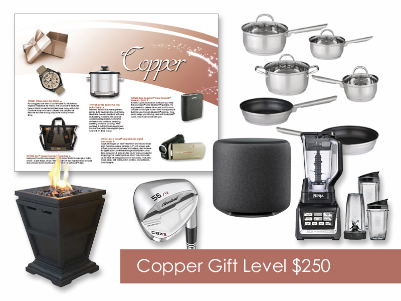 $250 Gift of Choice (Copper Level) Gift Booklet