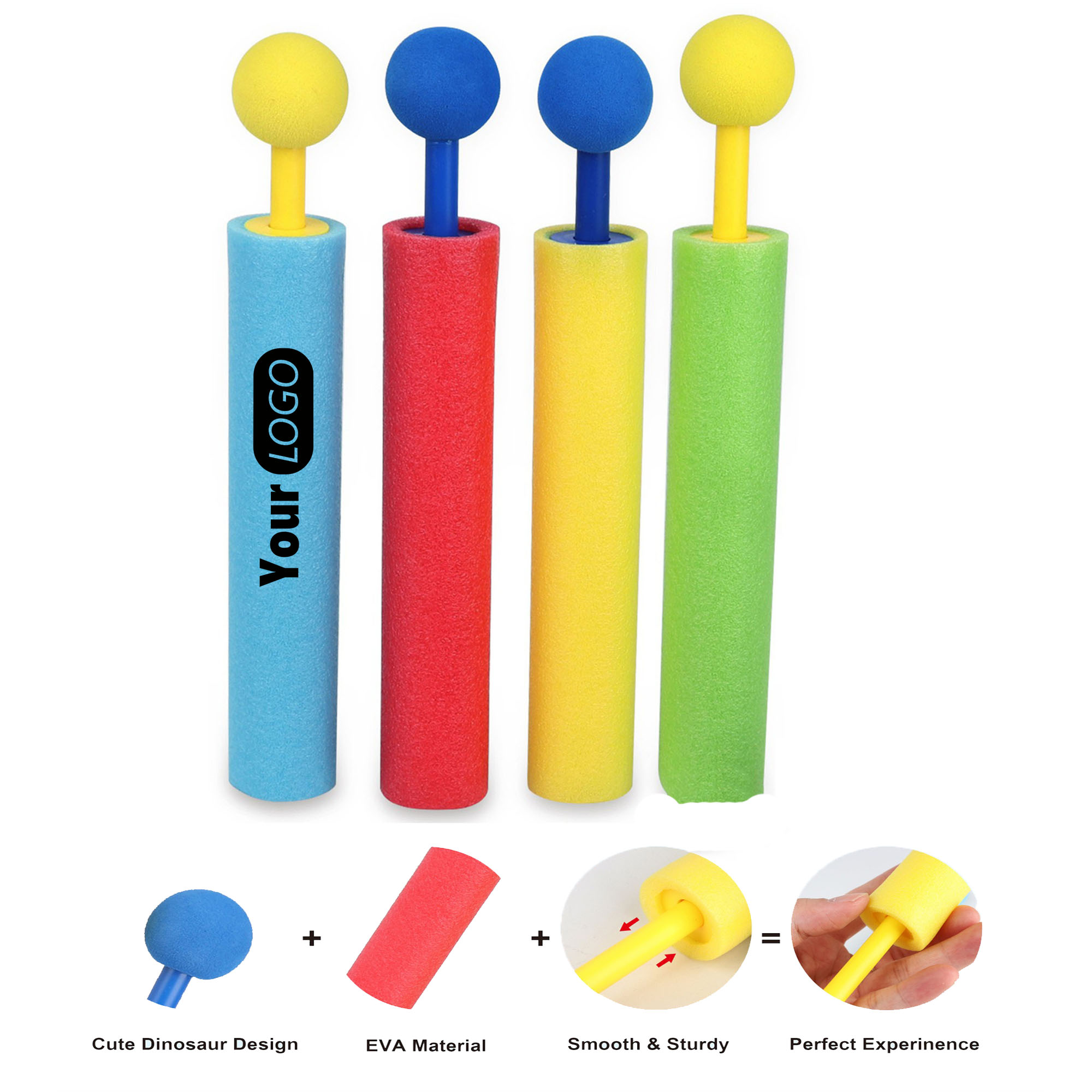 Kids' Pull-Push Water Blaster 4