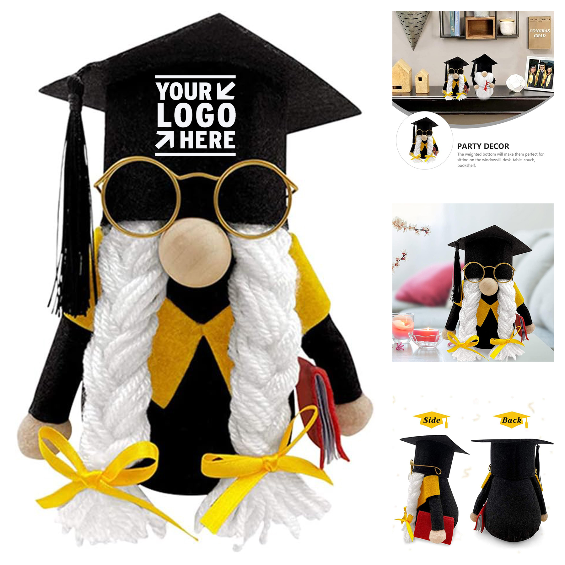 Graduation Gnom Plush Toy 2