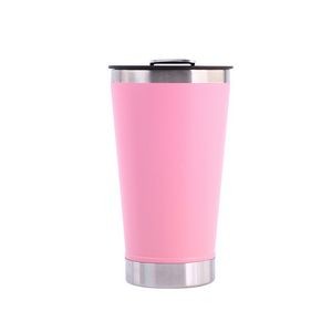 500ml Stainless Steel Coffee Mug With Straw And Double Wall Insulation 30