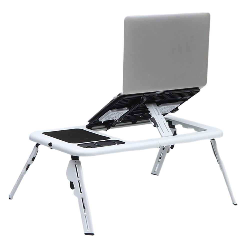 Function Double Fan Foldable Bed Computer Desk