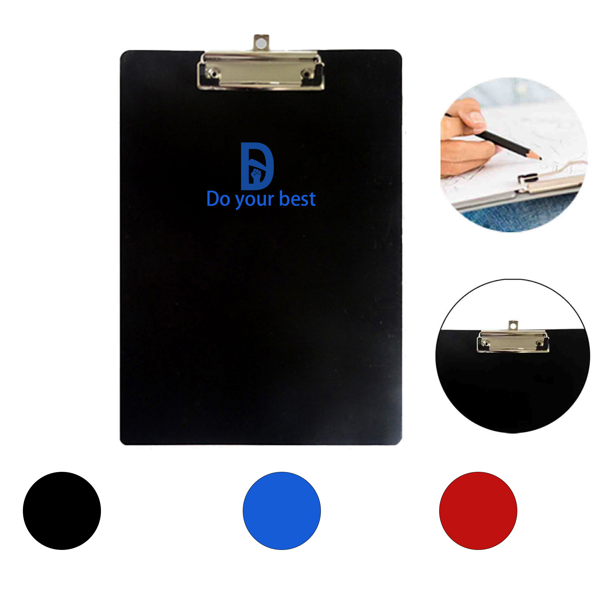 Document Folder with Metal Clip 2