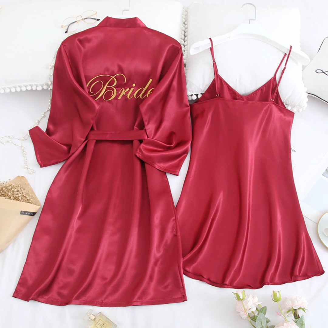 Satin Robe 8