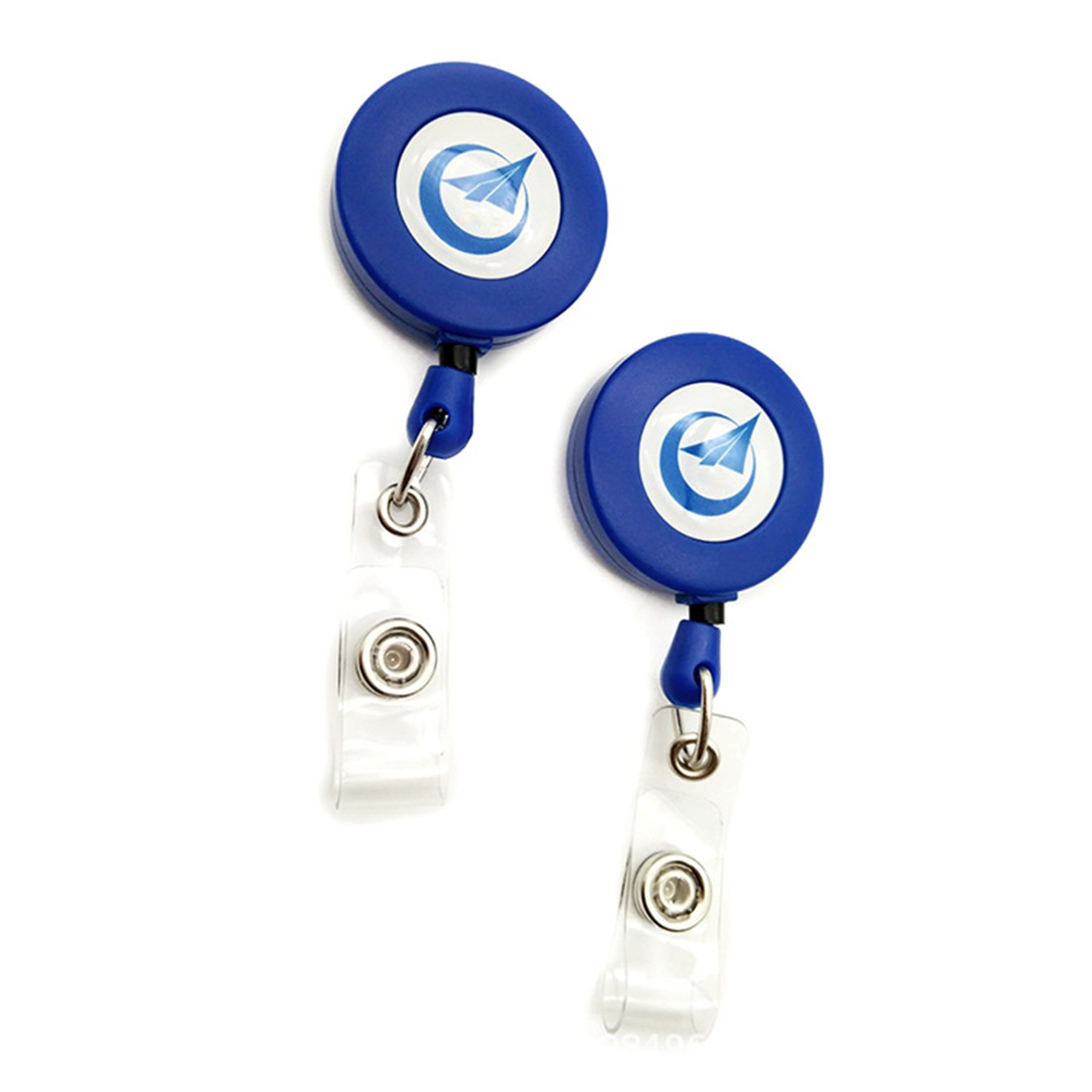 Retractable Badge Holder with Belt Clip Key Ring 3