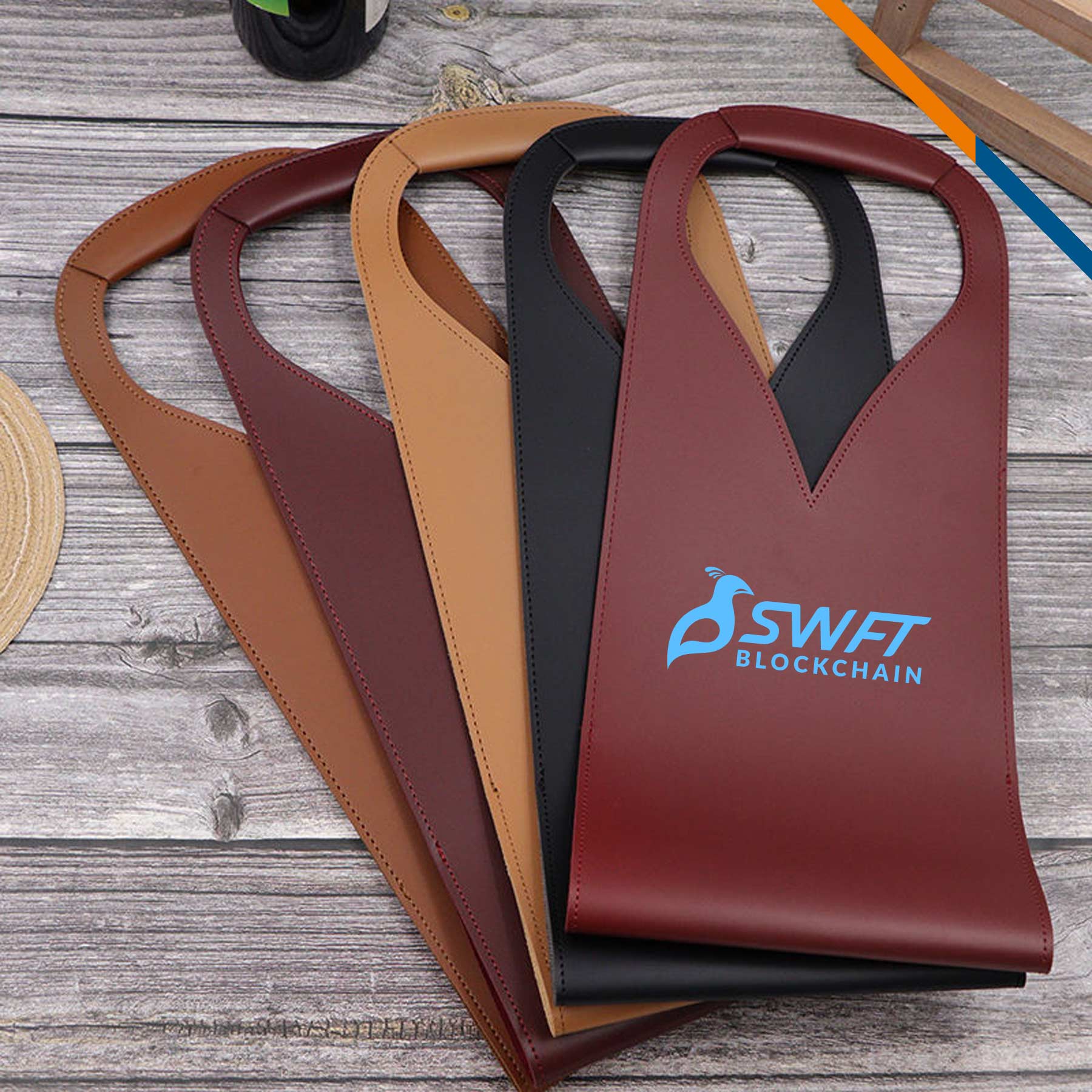 VinoChic PU Leather Wine Tote Bag 4