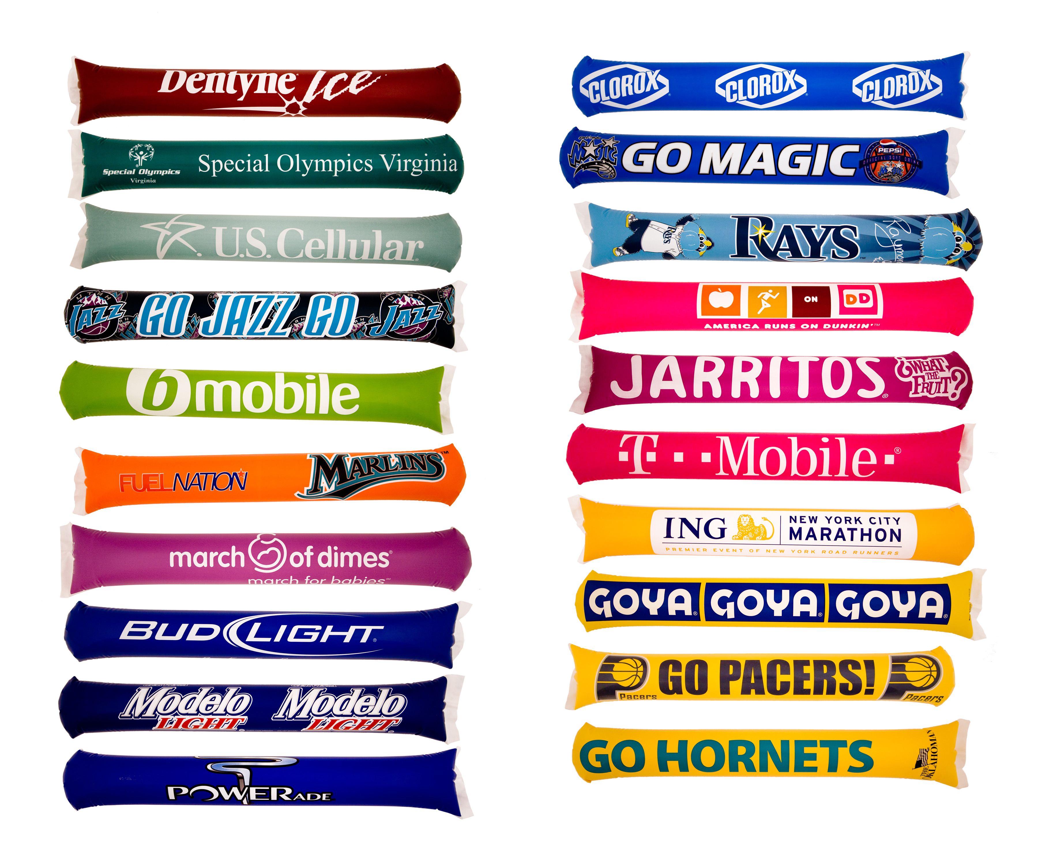 BamBams Inflatable Noisemakers (Pair)