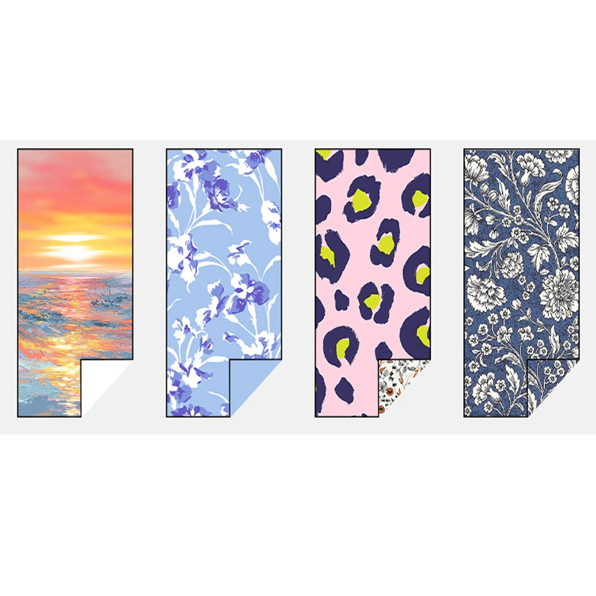 Large Microfiber Polyester Beach Swimming Towel MOQ50pcs 3