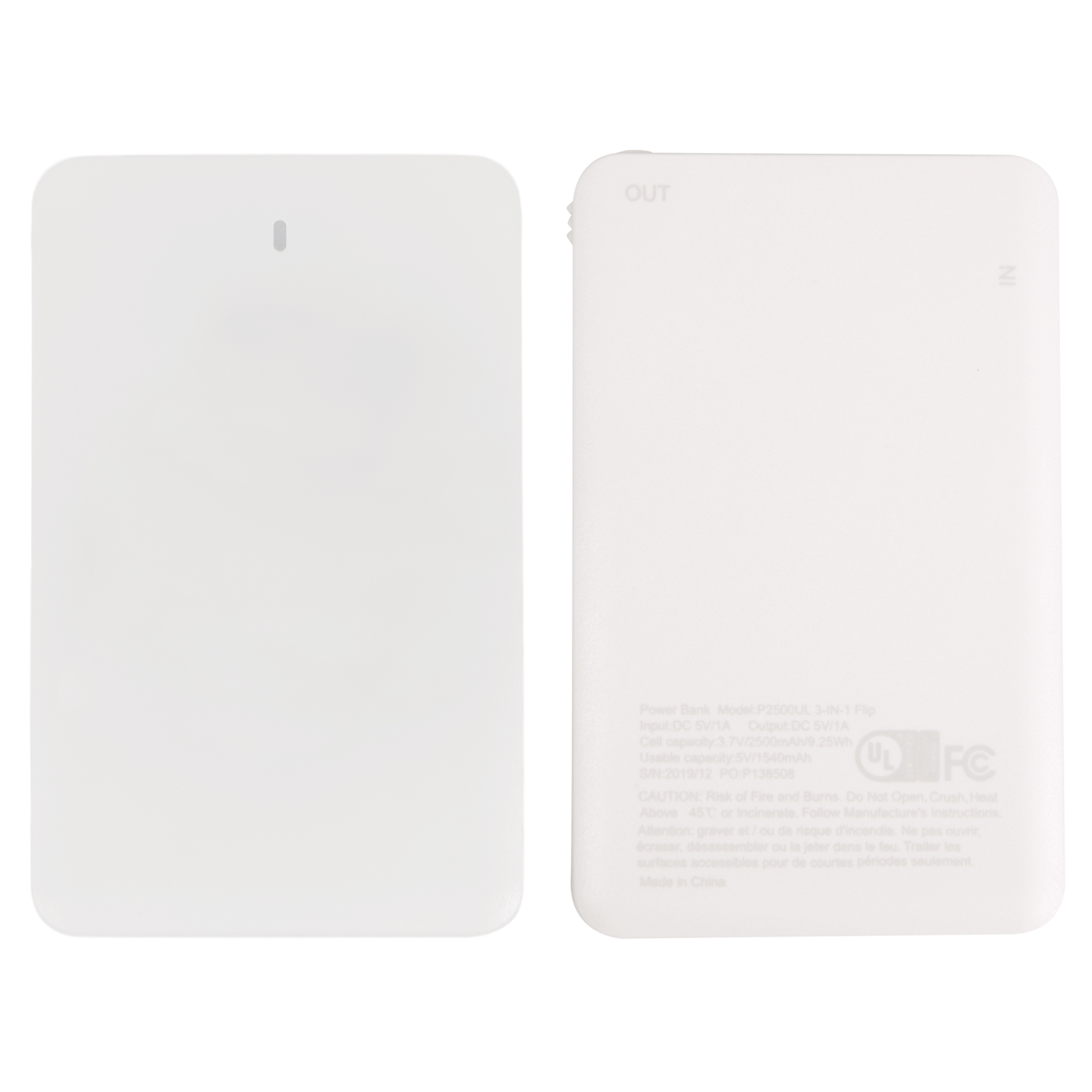 iTwist 2,500mAh UL 3-in-1 Power Bank 6