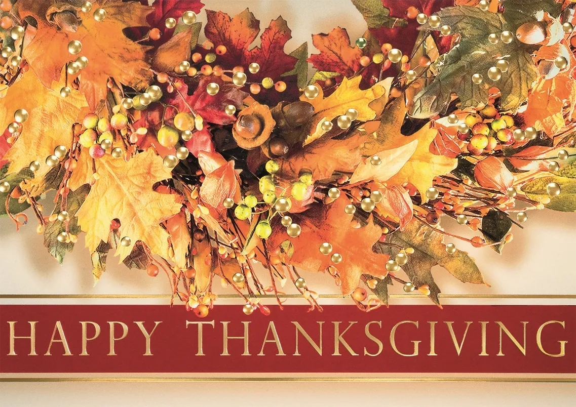 Feeling Thankful Thanksgiving Cards 1