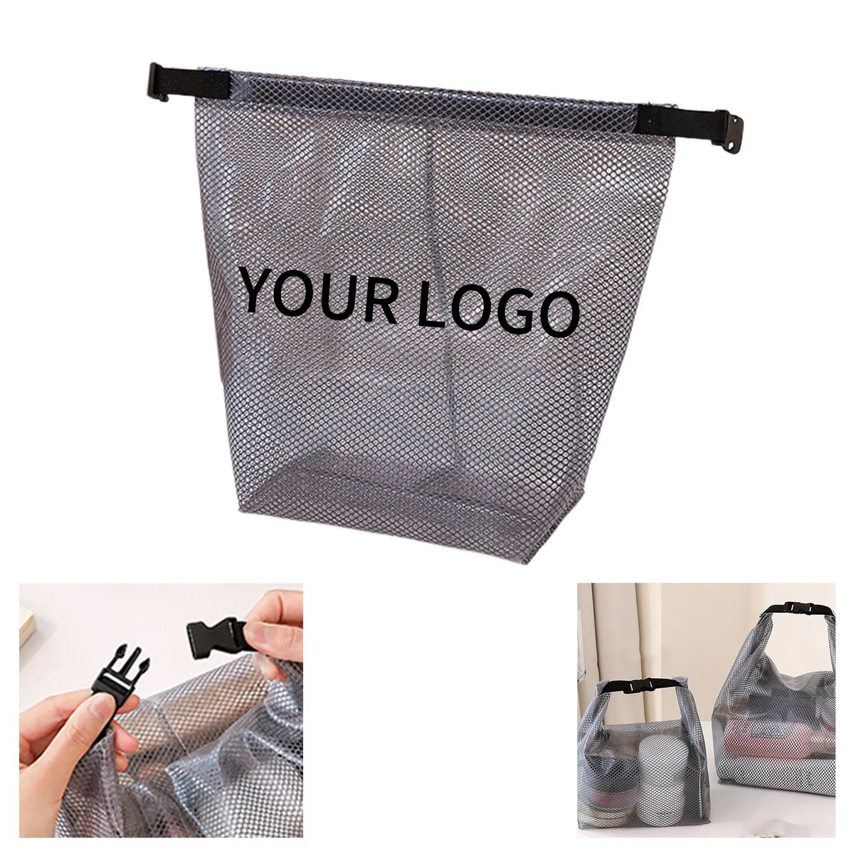 Large EVA Makeup Case with Flexible Storage 2