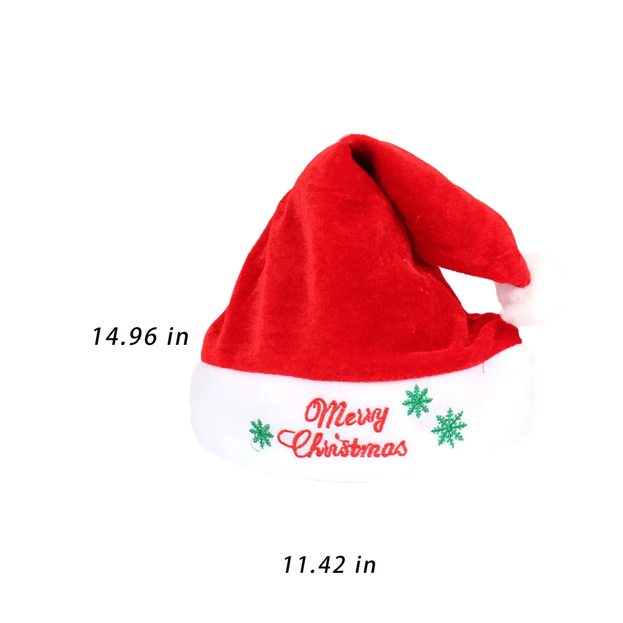 Festive Christmas Hat With Logo For Surprise, Holidays 3
