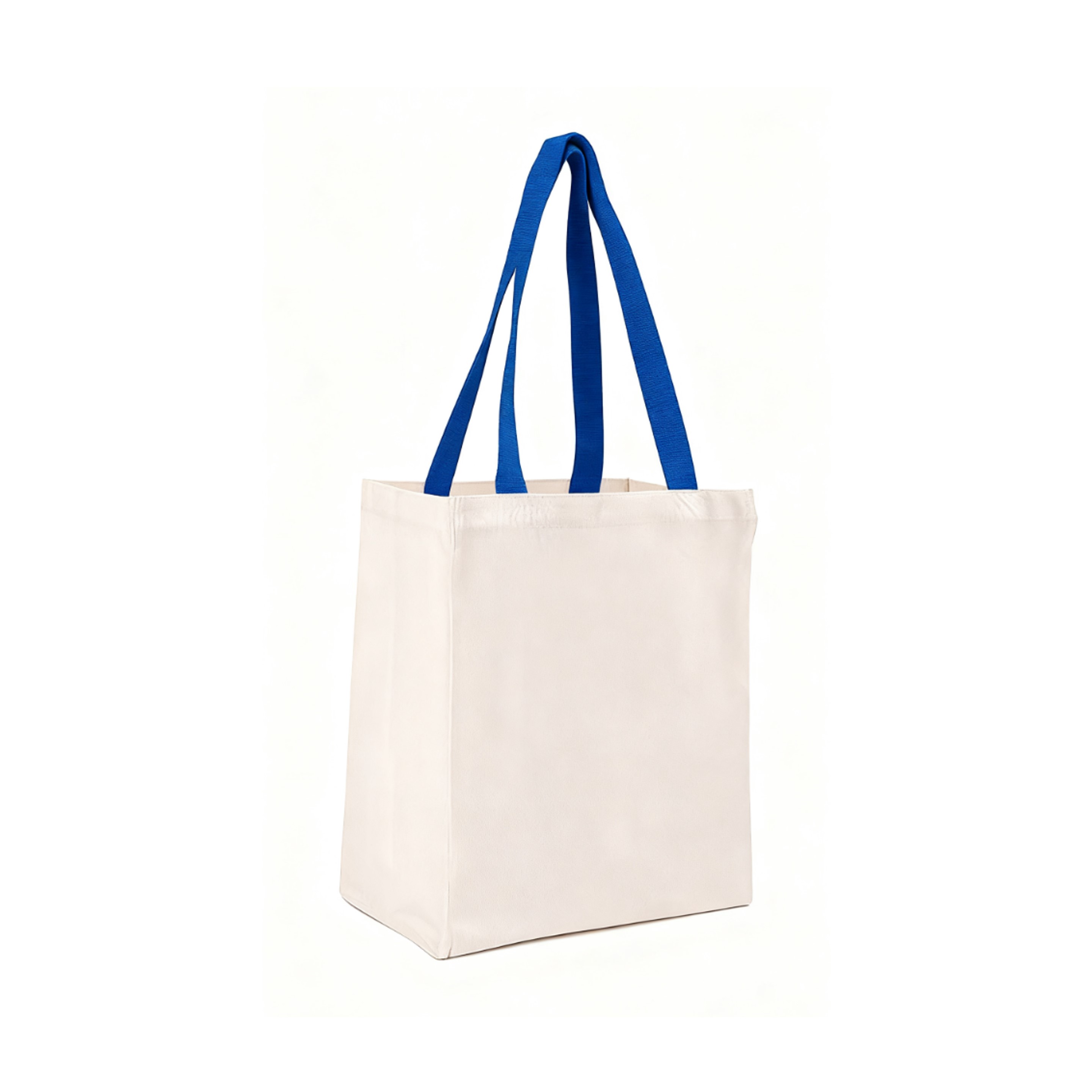 5oz Canvas Tote Bag with Color Handle - OCEAN 4
