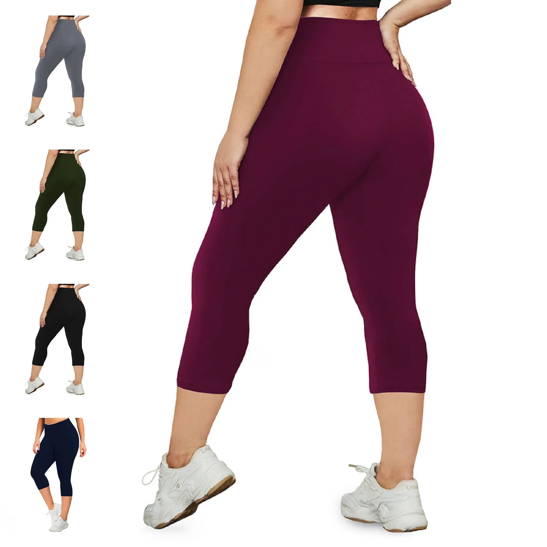 Thick High Waist Yoga Pants 4