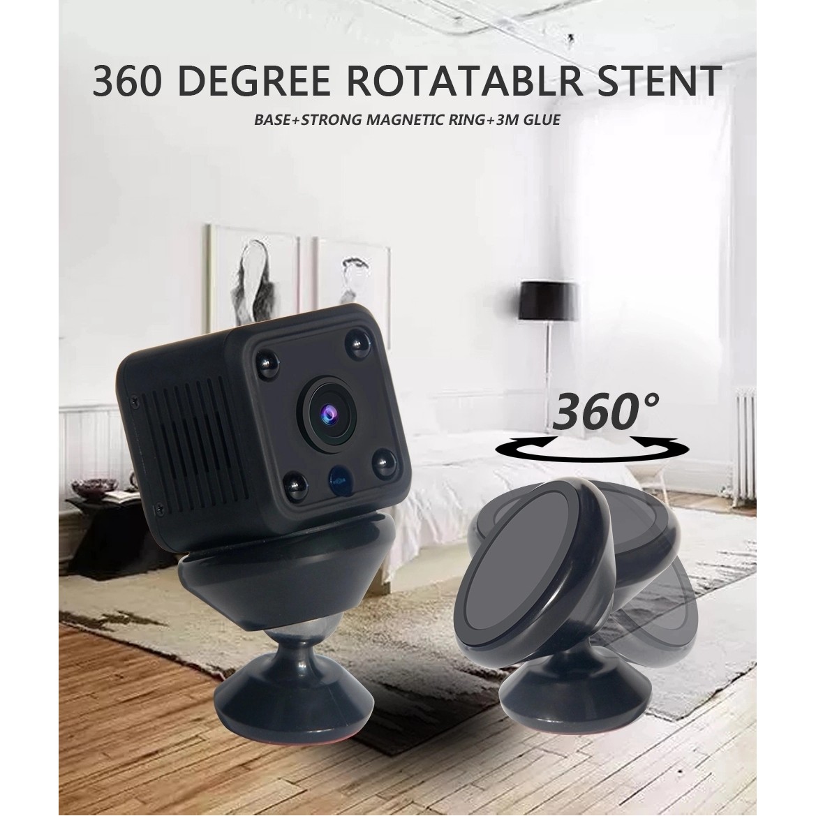 Wireless Smart Home Camera With Night Vision 1