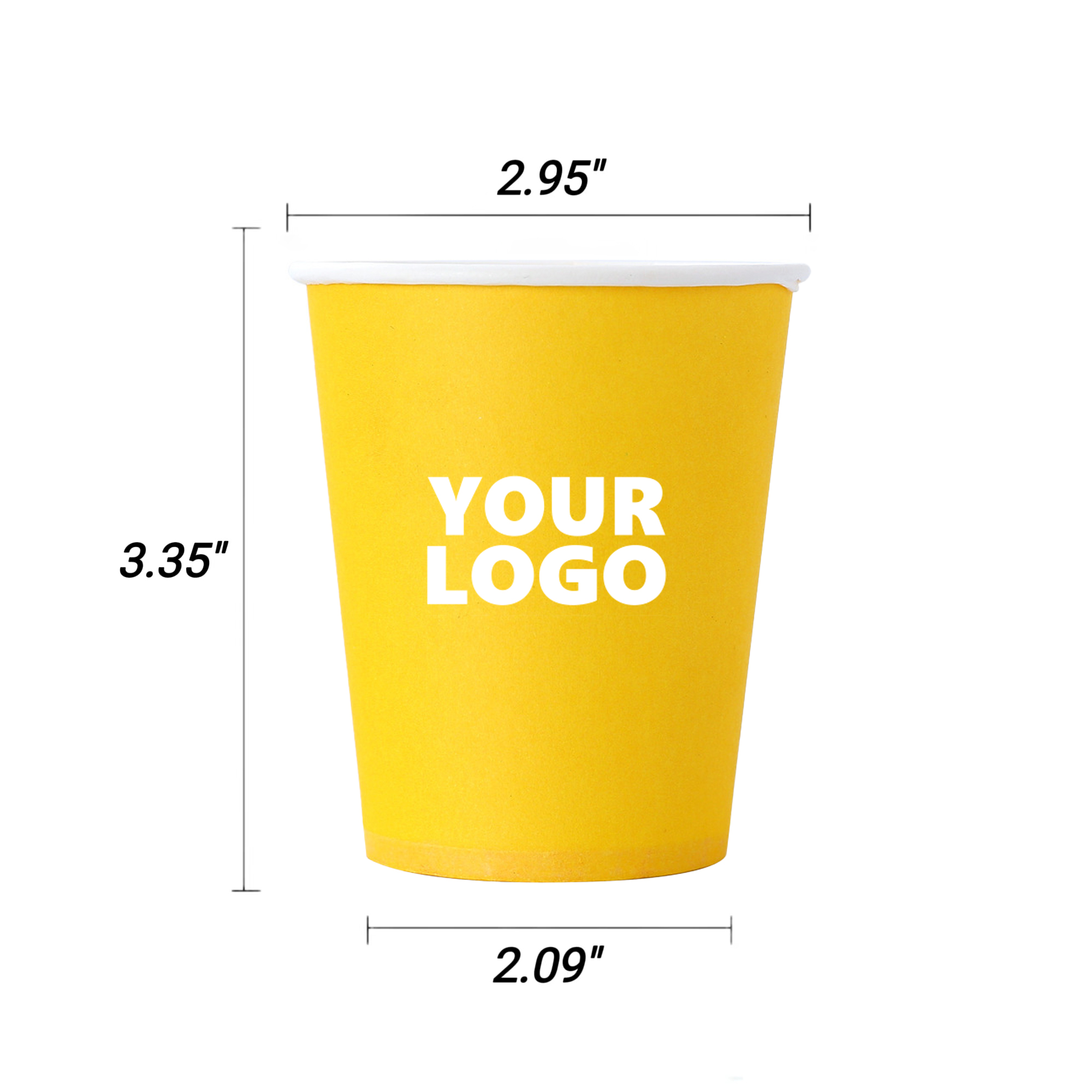 8.5 Oz Colored Disposable Paper Cup 3