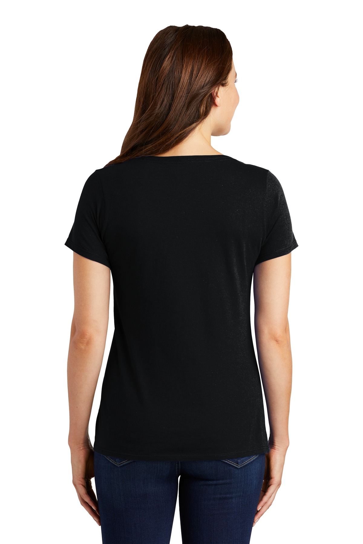 Nike Women's Dri-FIT Cotton/Poly Scoop Neck Tee. NKBQ5234 19