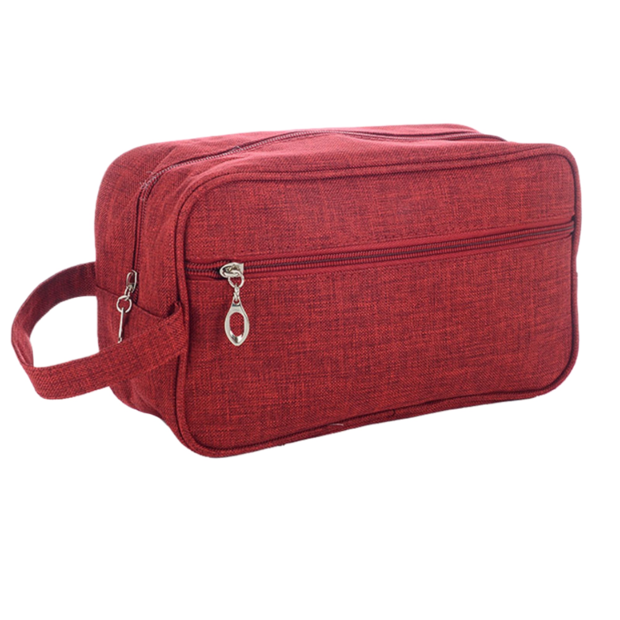 Travel Toiletry Bag with Divider and Handle 7