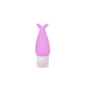 48ml Silicone Fish Tail Travel Bottle With Flip Lid 15