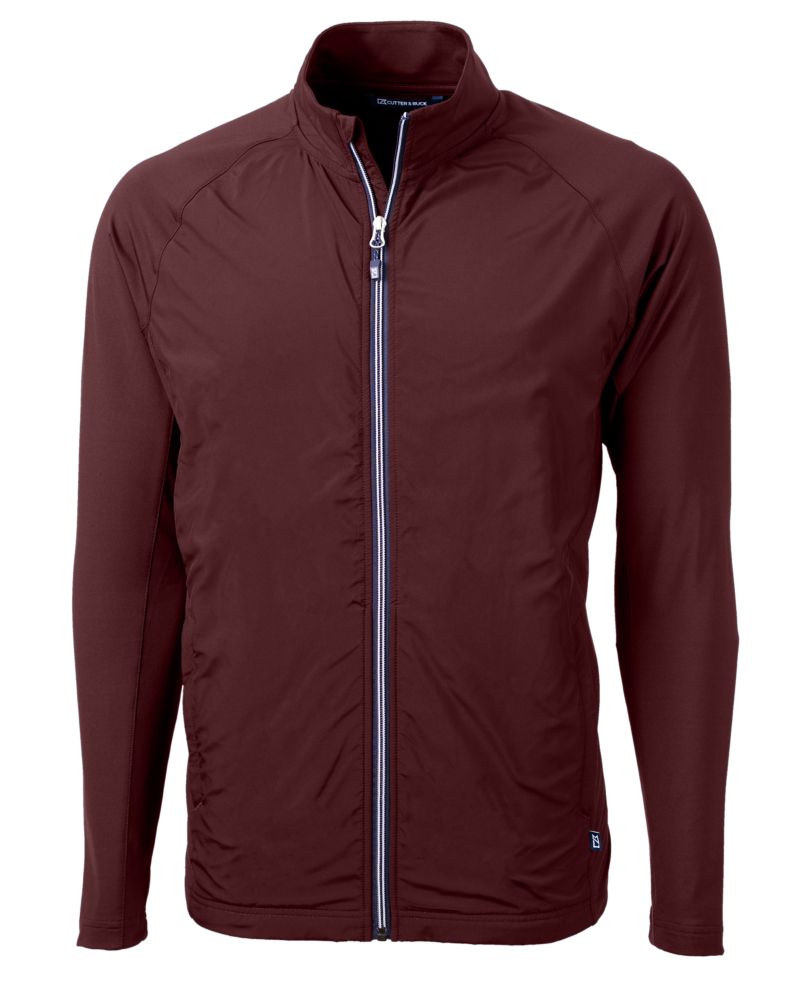 Cutter & Buck Adapt Recycled Soft Knit Stretch Mens Hybrid Full Zip Jacket 37