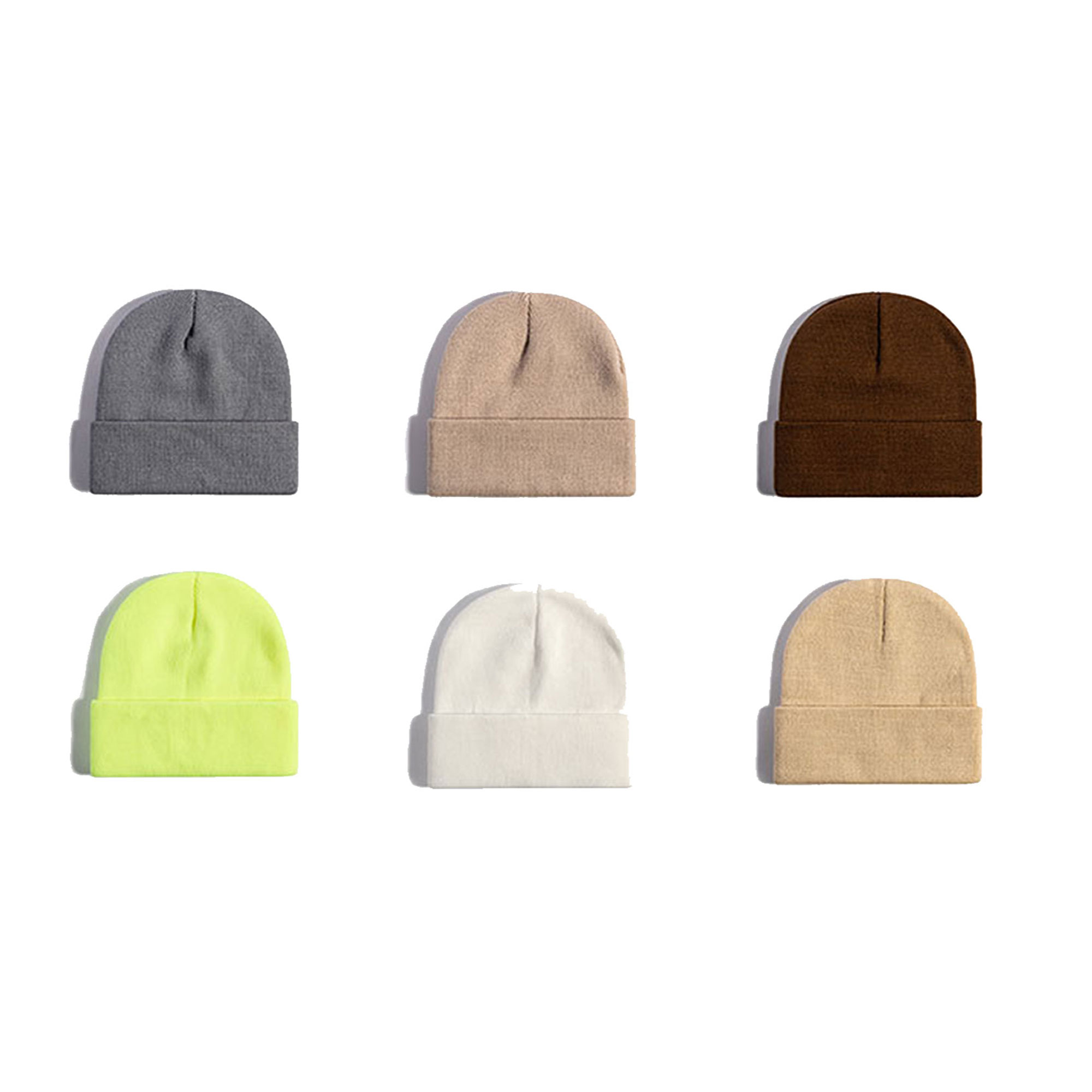 Casual Warm Hat Winter Knitted Beanie 2