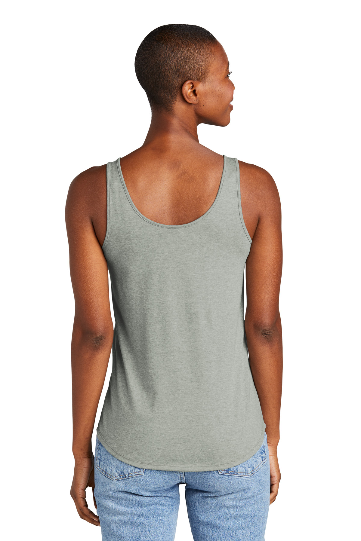 District Women's Perfect Tri Relaxed Tank DT151 76