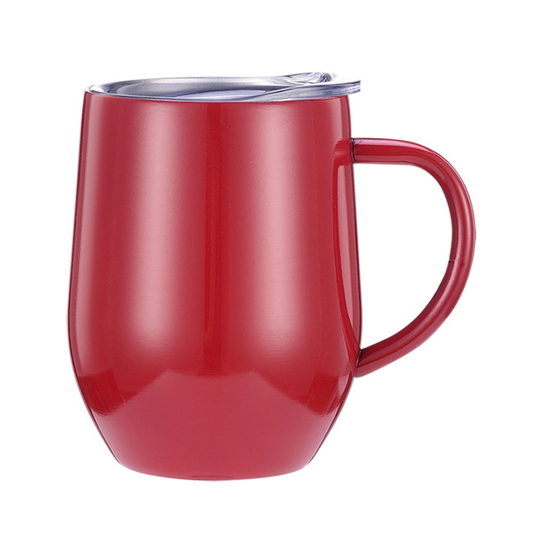 12oz Stainless Steel Mug with Lid and Handle 15