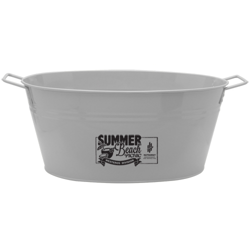 15 Qt Galvanized Metal Tub 9