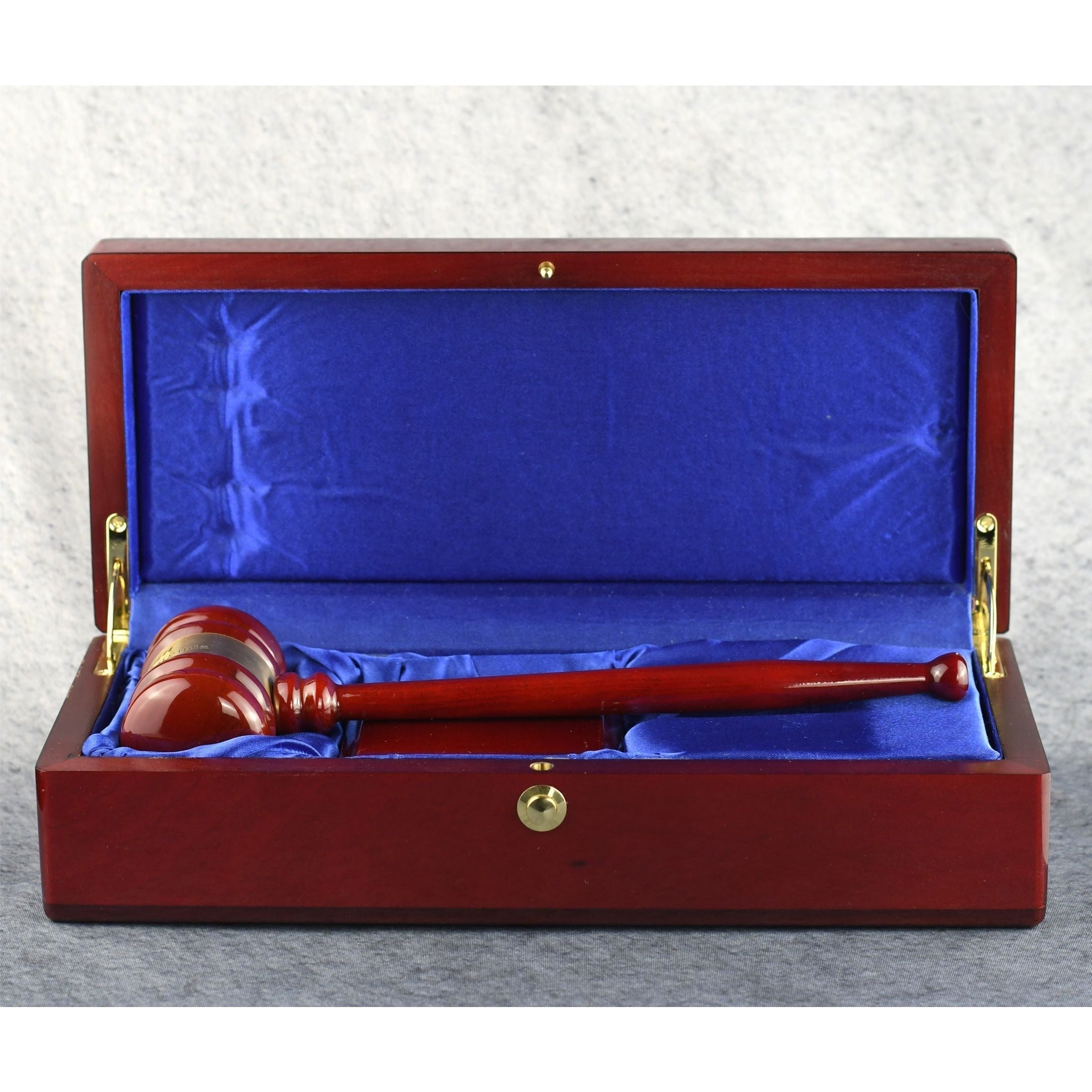 Rosewood Gavel And Case 8