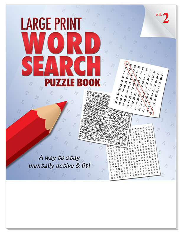 PUZZLE BOOK - LARGE PRINT Word Search Puzzle Book - Volume 2 3