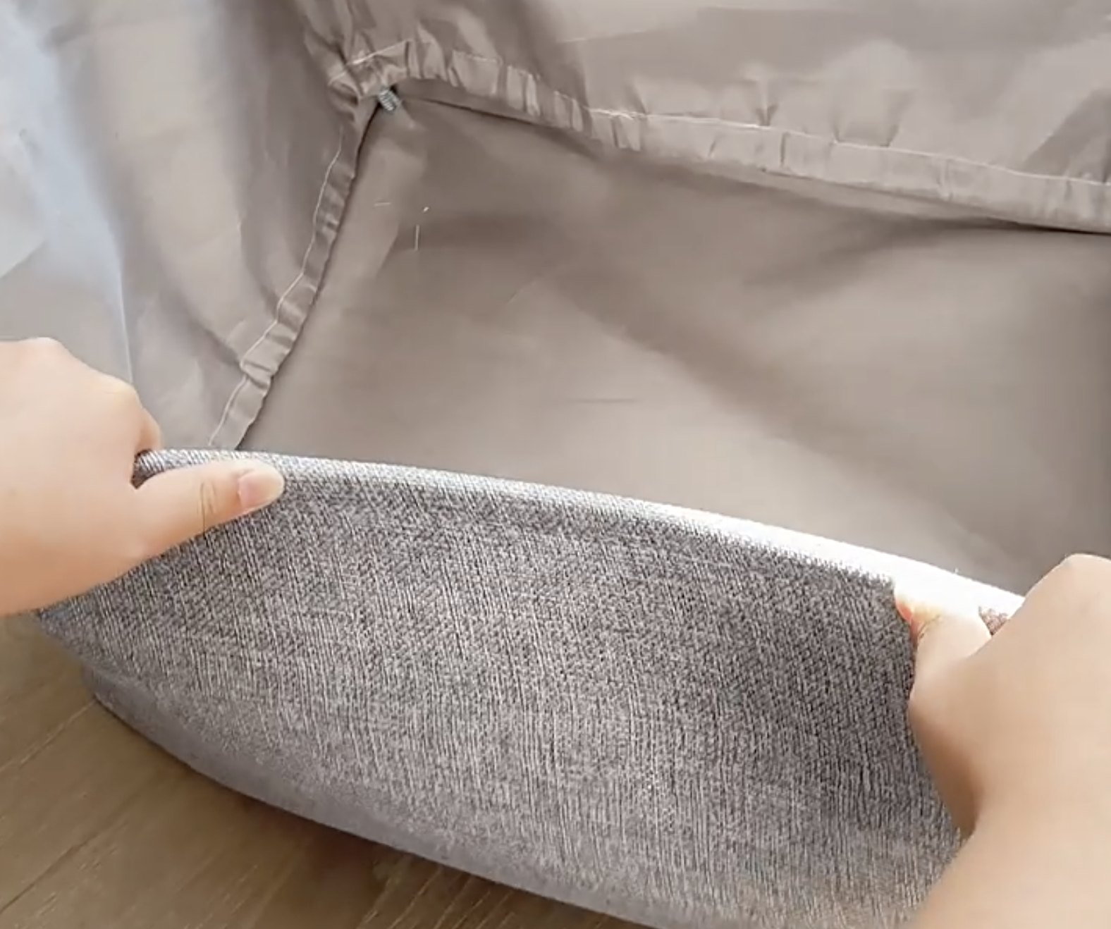 8L Cotton Linen Storage Box 9