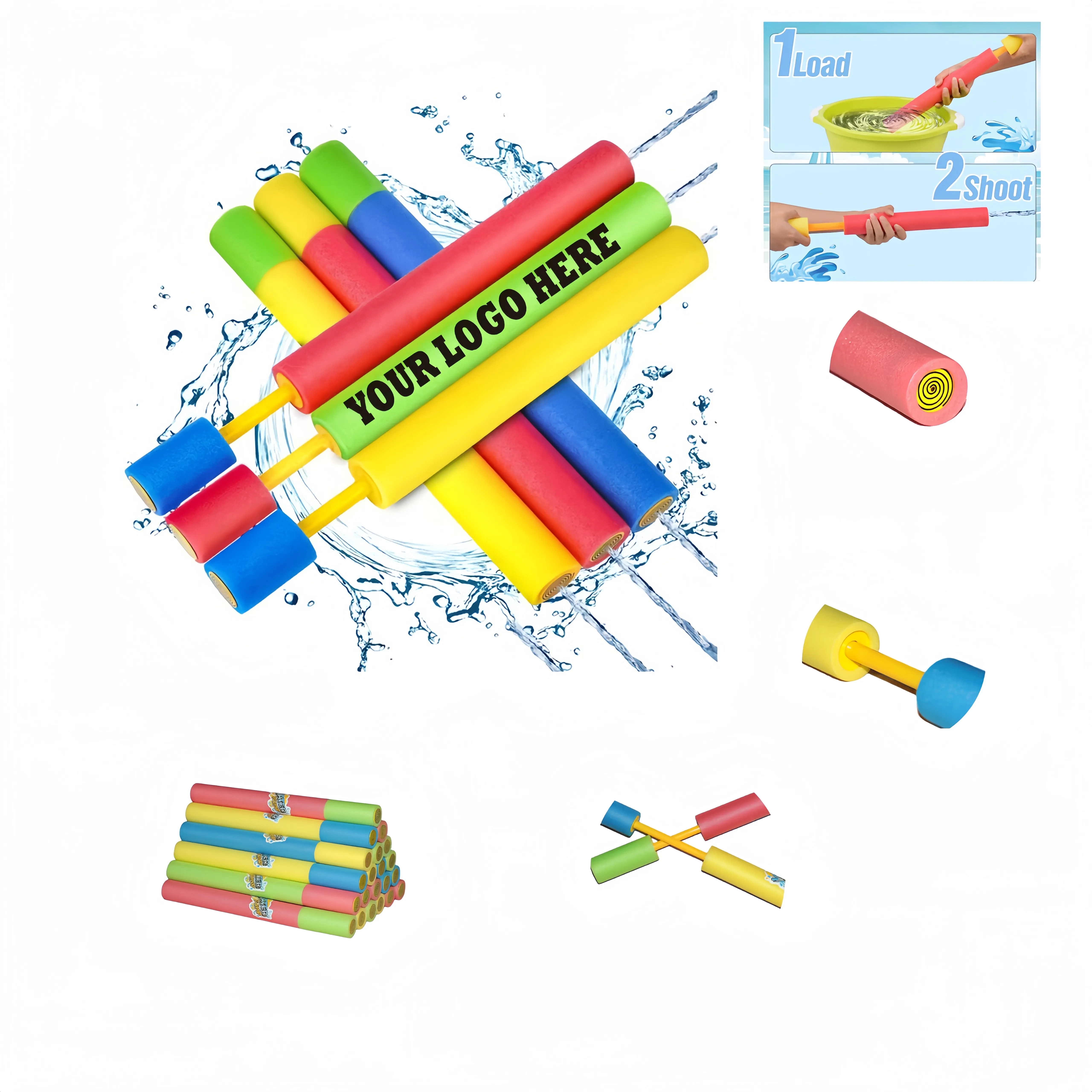 Children's Pool Foam Water Gun 5