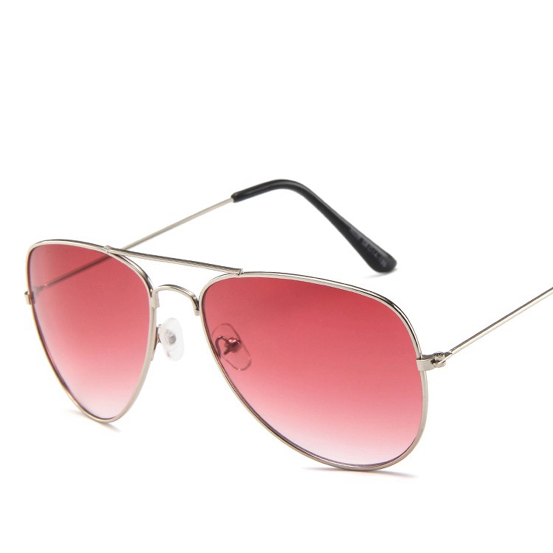 Double Bridge Metal Frame Gradient Sunglasses 4