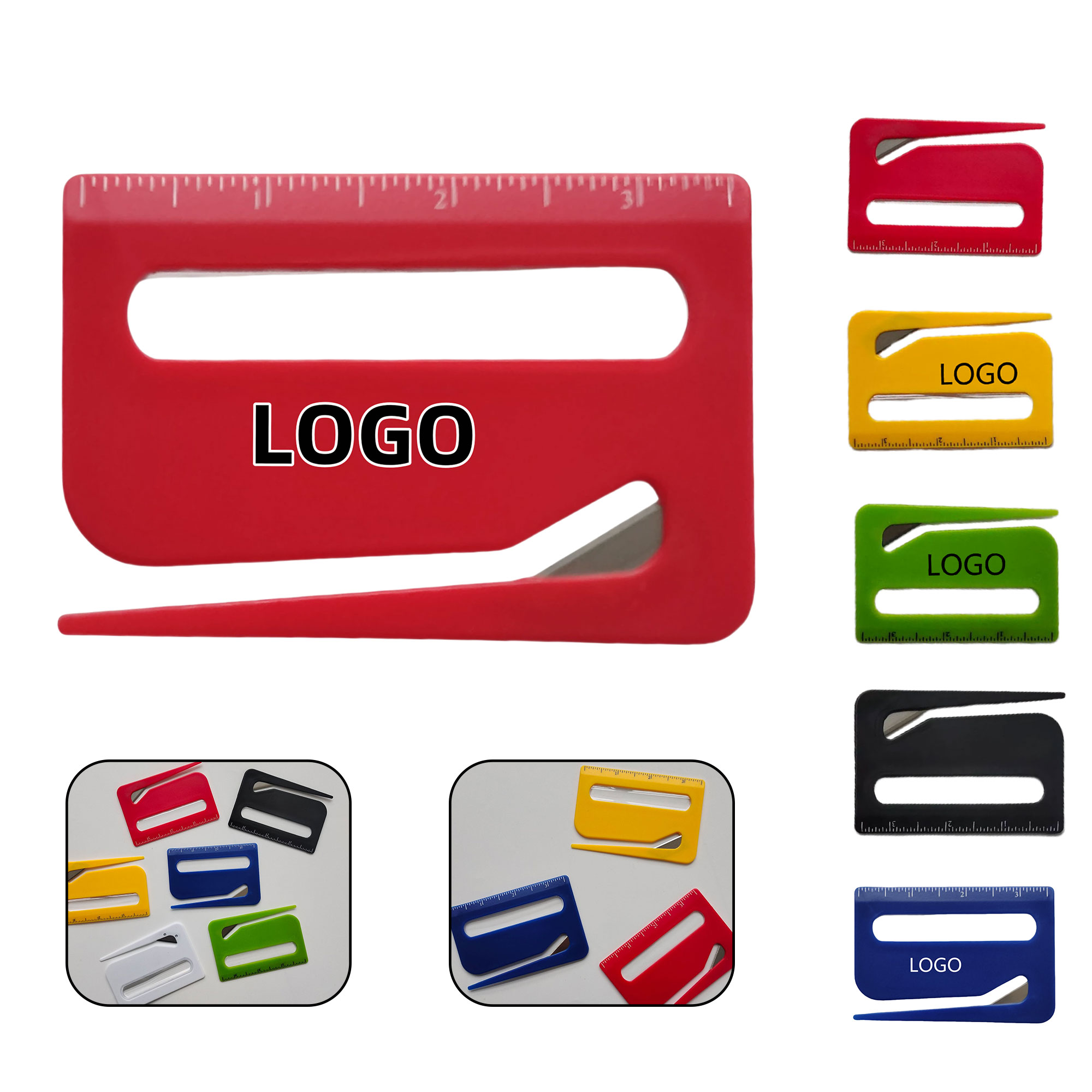 3-in-1 Letter Opener With Magnifier & Ruler 3