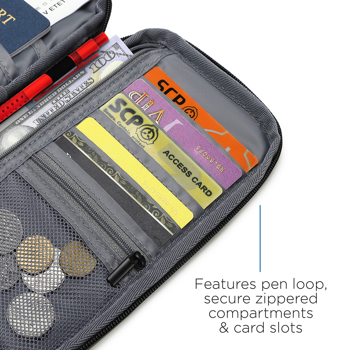 AeroLOFT® Travel Wallet Organizer 8