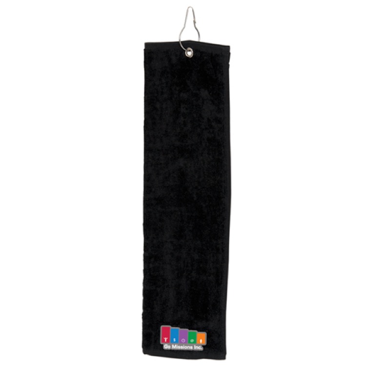 Tri-Fold Golf Towel 1