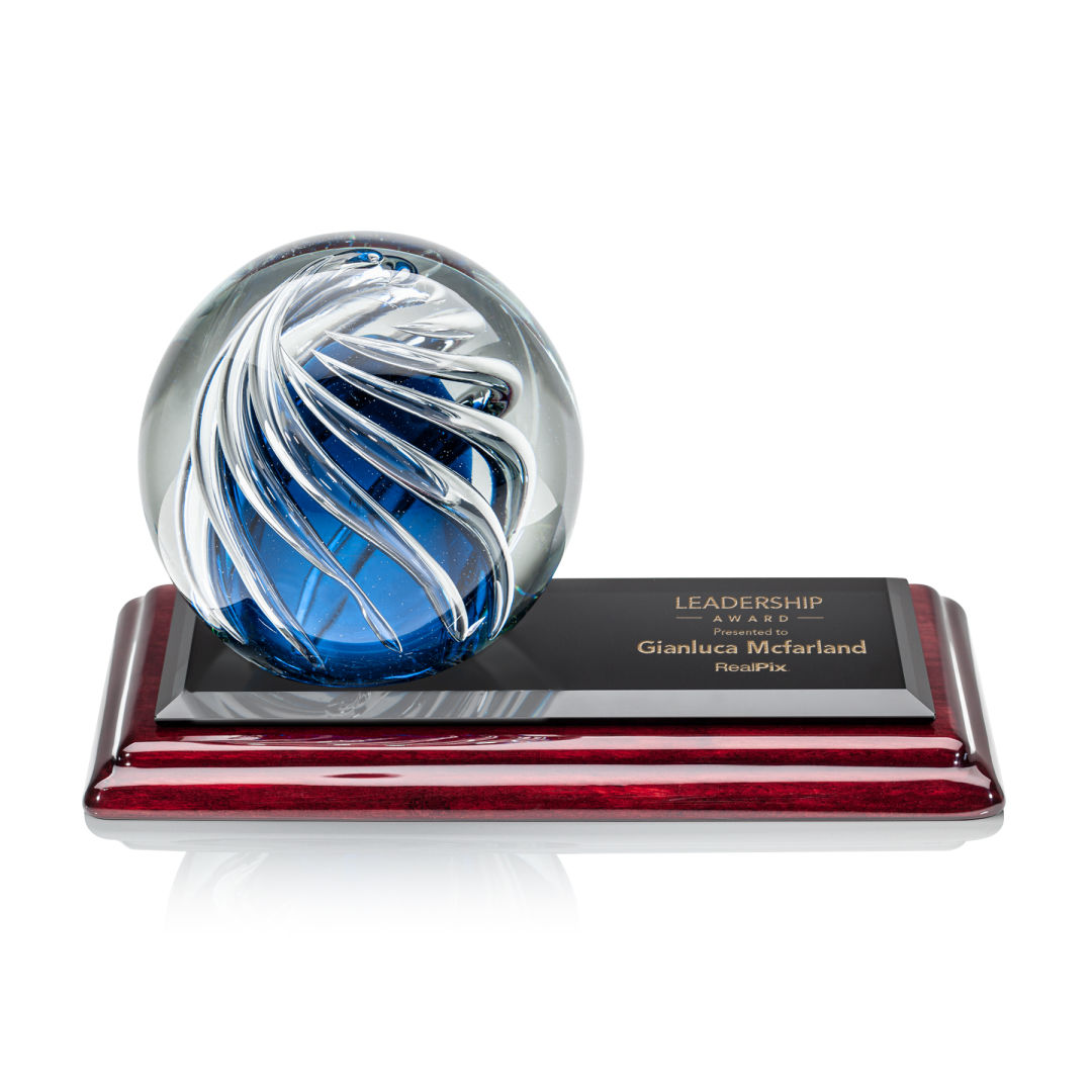 Genista Award on Rosewood Base 8