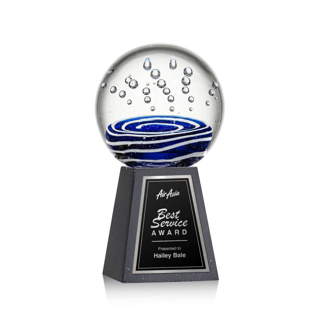 Tranquility Award on Tall Marble Base 3