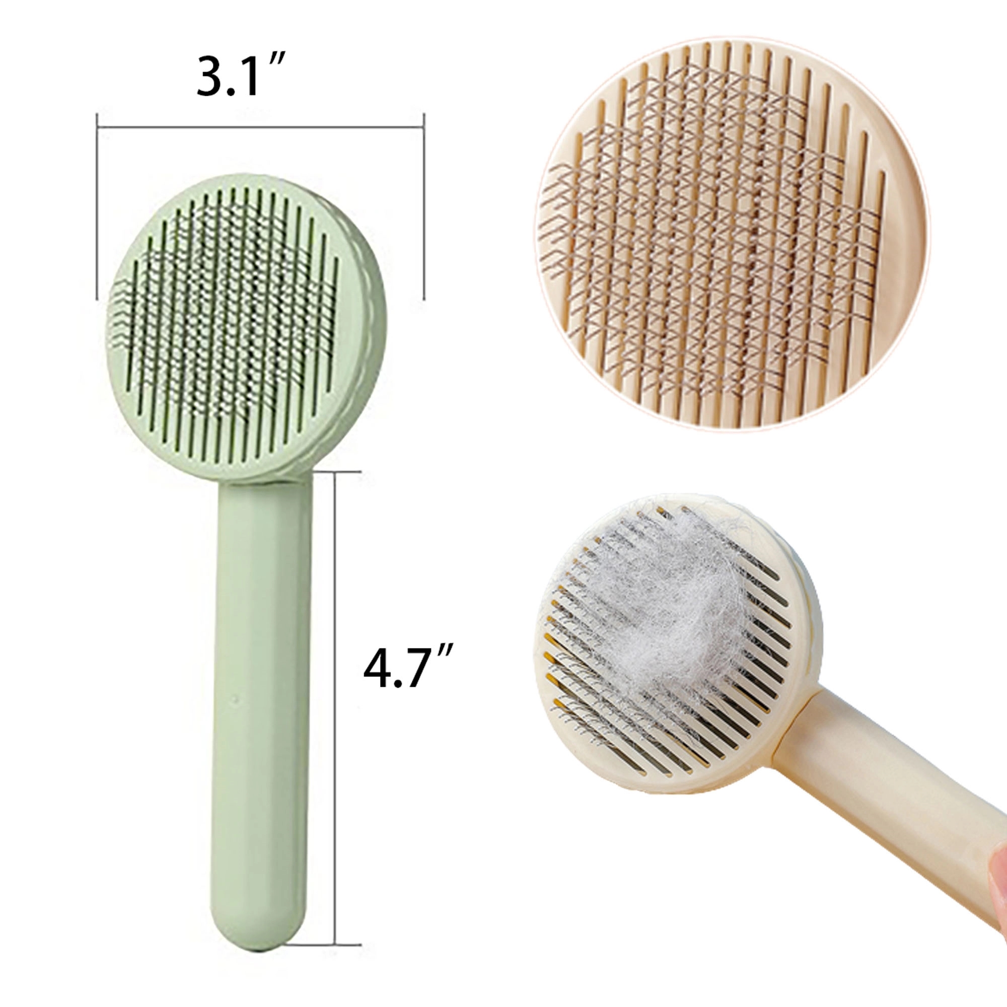 Self Cleaning Pet Brush 2