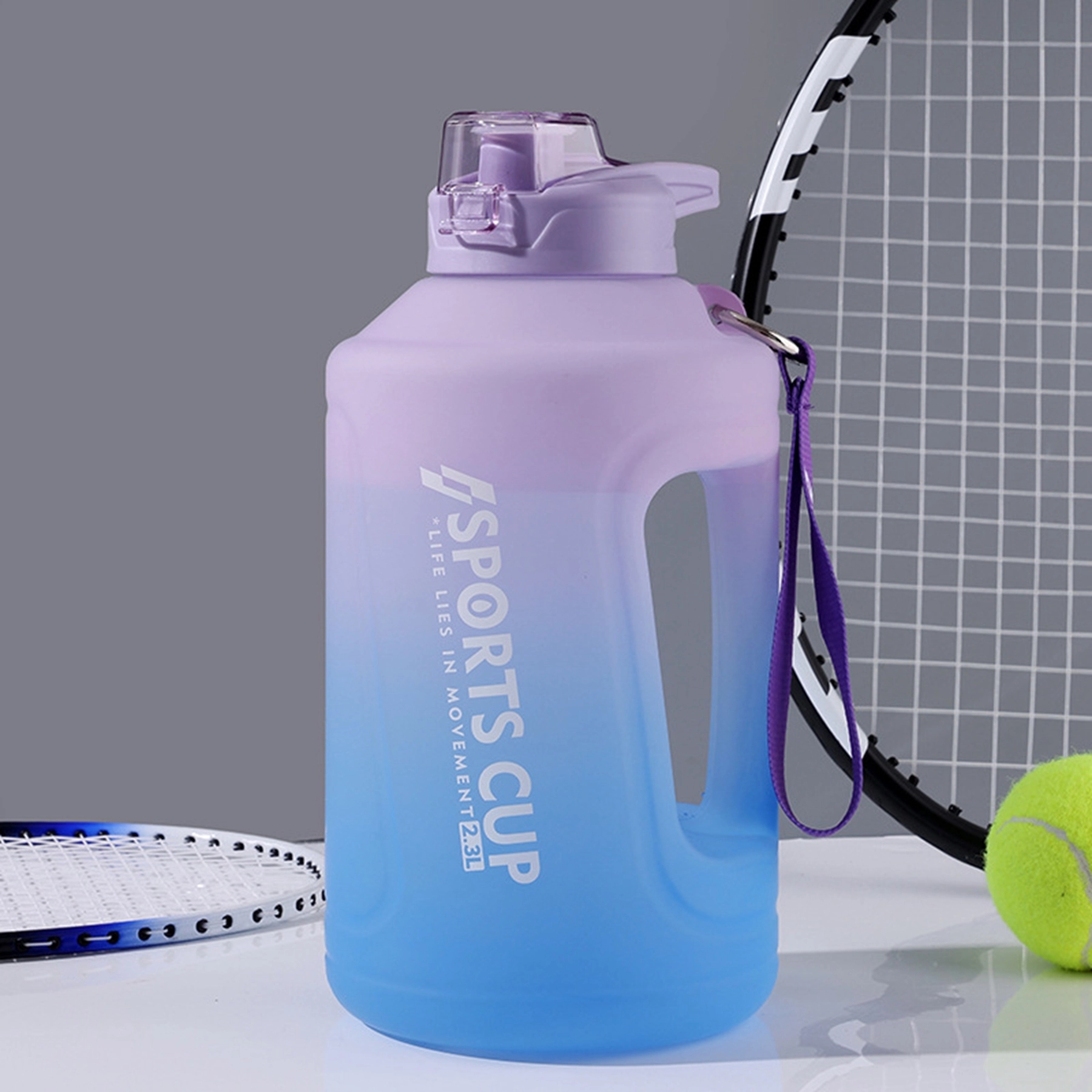 Large Capacity Sport Plastic Water Bottle 5