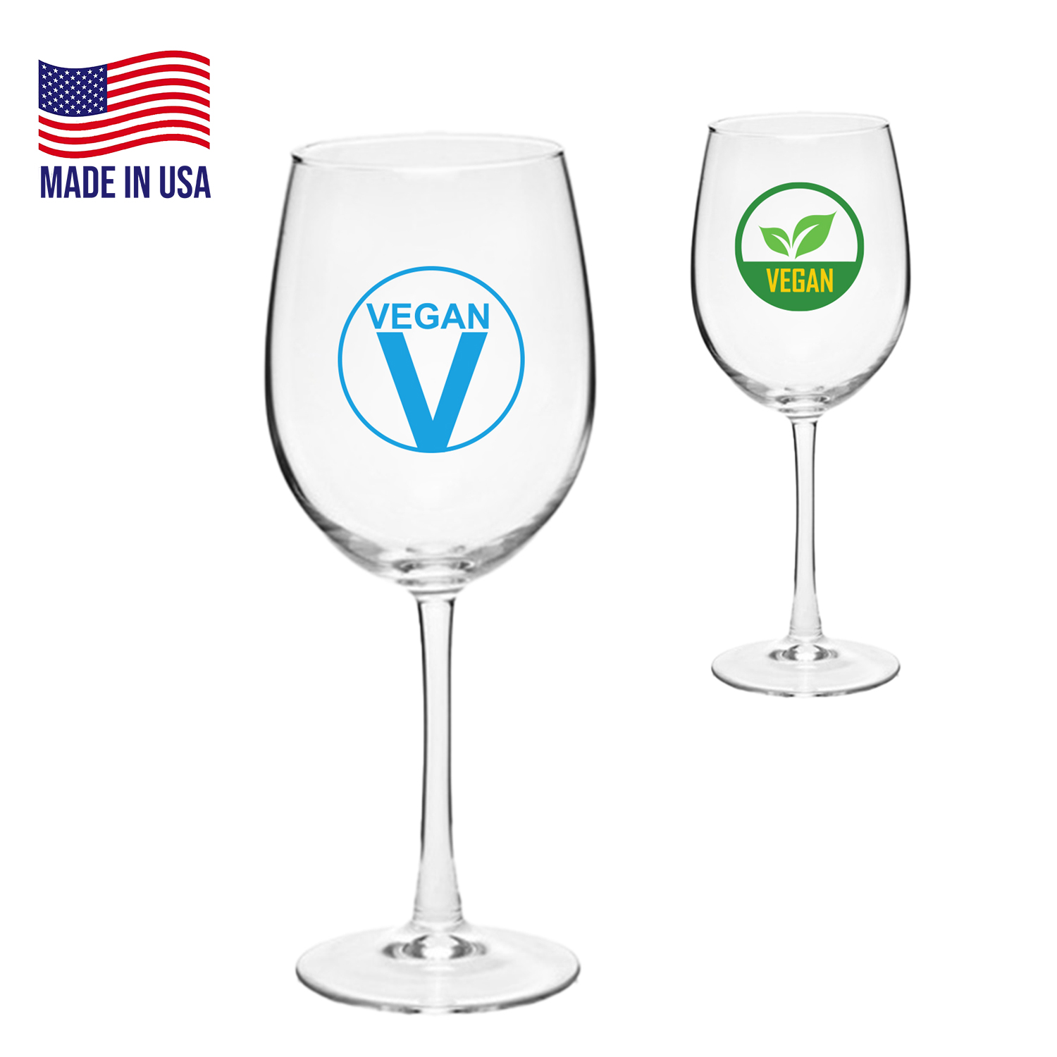 16 oz. USA Made ARC Cachet White Glasses W/ Custom Logo 2