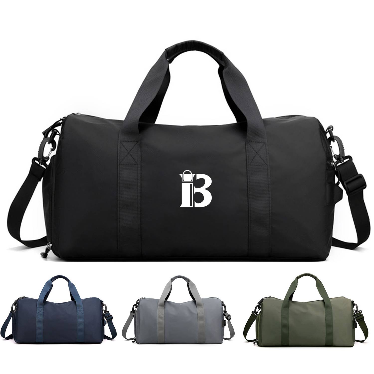 Oxford cloth travel crossbody duffel bag 3