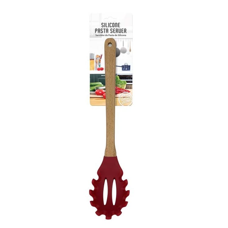 Silicone Pasta Servers - Red 1
