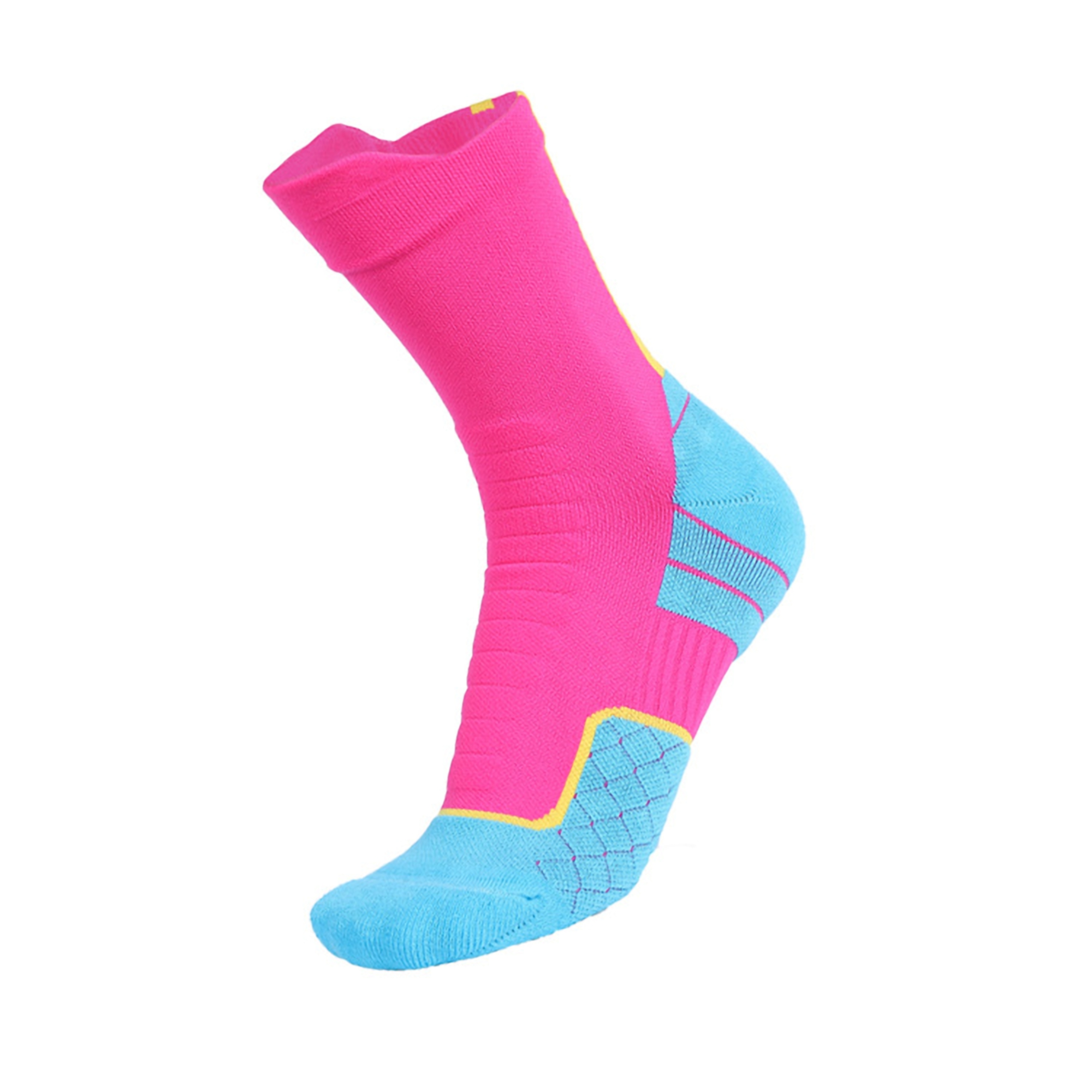 Nylon Knit Crew Socks, custom branded apparel with logo imprint 2