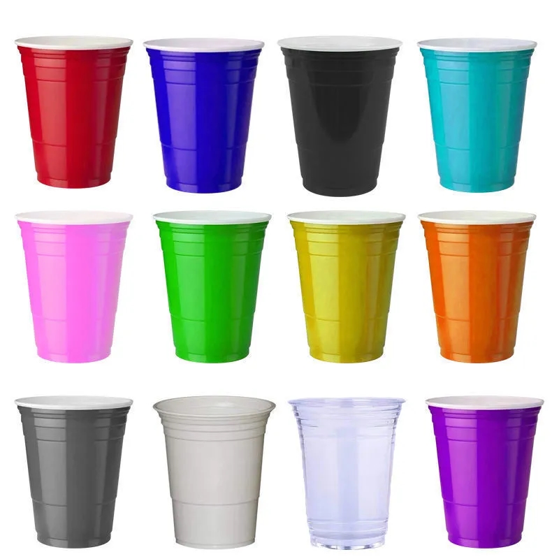 Customizable 16 Oz Party Cups in Multiple Colors 10