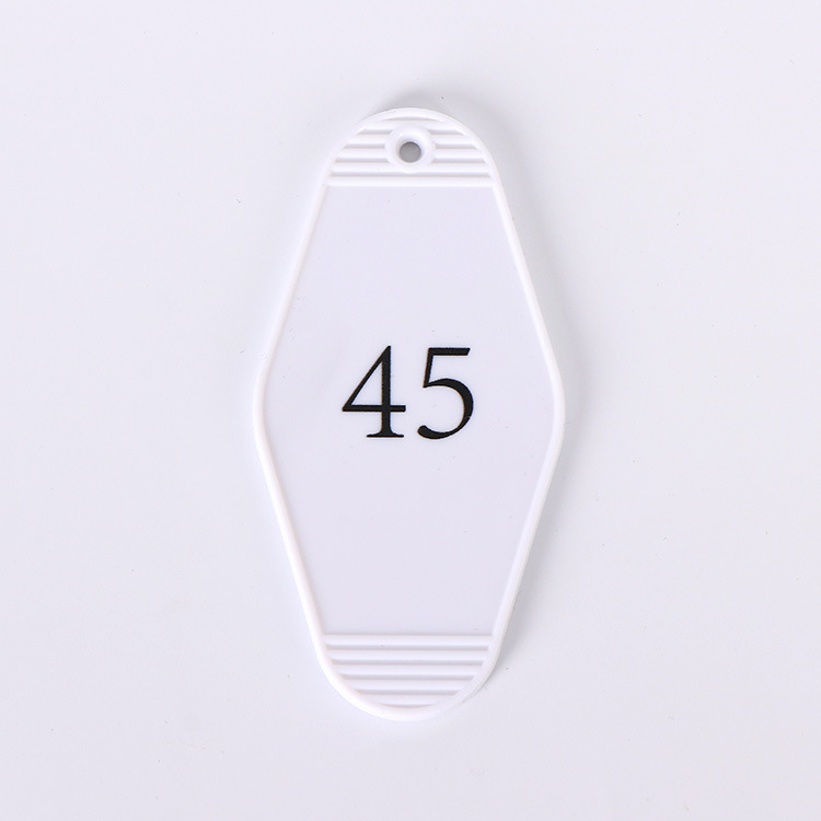 Motel Key Tag W/ Keyring 21
