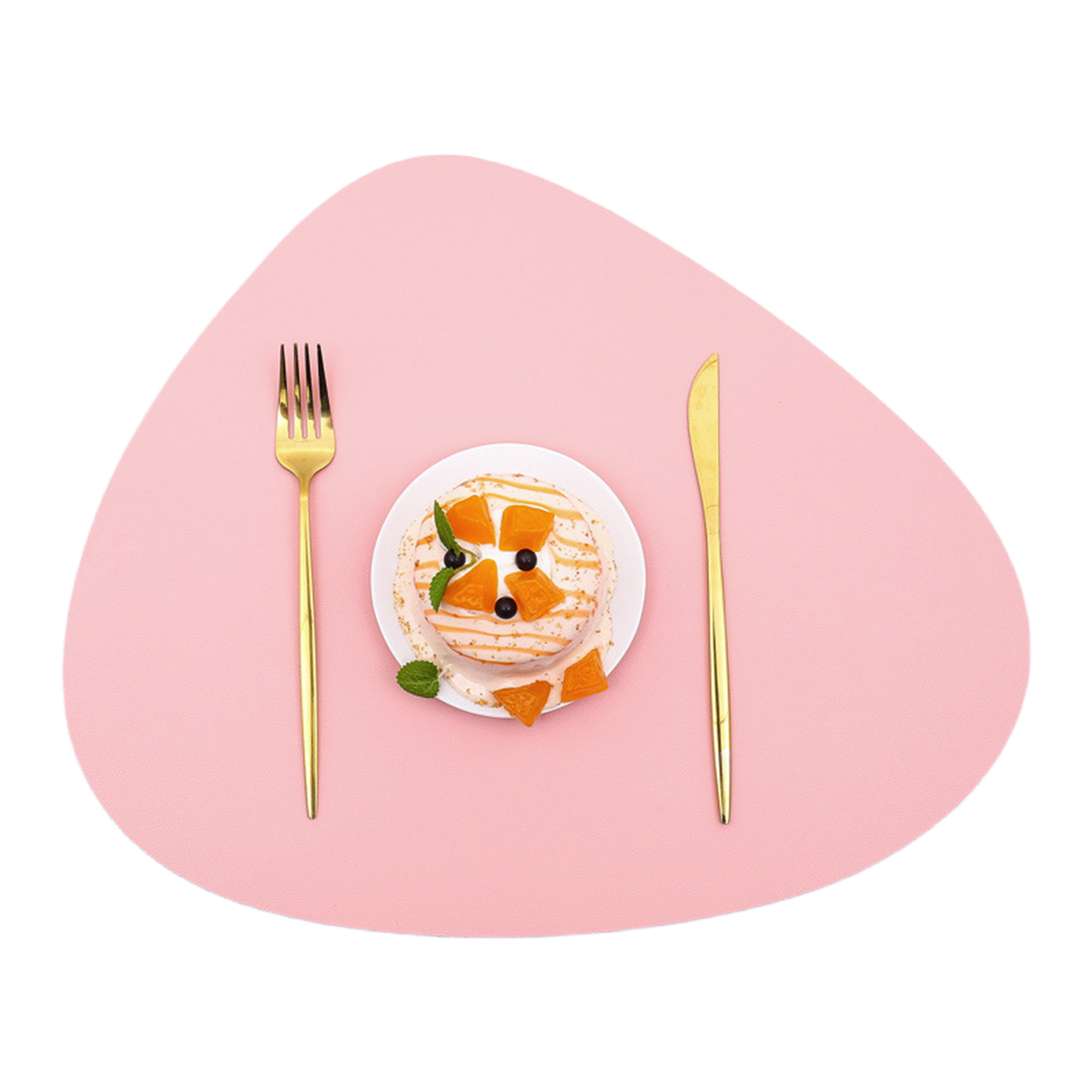 Waterdrop Shape Dual Color Placemat 4